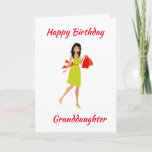 ‘GRANDDAUGHTER’ HAPPY BIRTHDAY CARD<br><div class="desc">TELL YOUR ***GRANDDAUGHTER*** "WITH THIS CARD" THAT YOU WISH HER A "VERY HAPPY BIRTHDAY" AND YOU **LOVE** HER. THANKS FOR STOPPING BY ONE OF MY EIGHT STORES.</div>