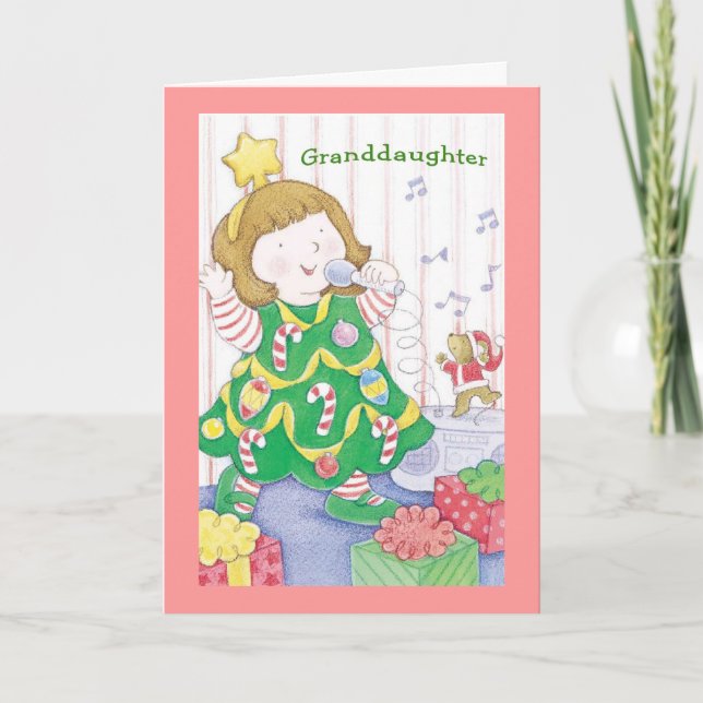 Granddaughter Holiday Card (Front)