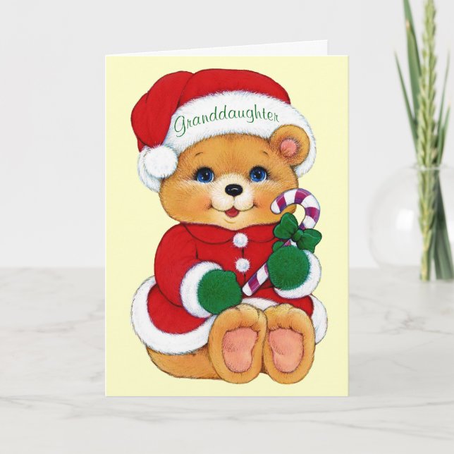 Granddaughter Holiday Card (Front)