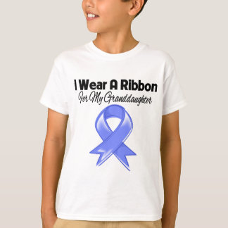 Granddaughter - I Wear Periwinkle Ribbon T-Shirt