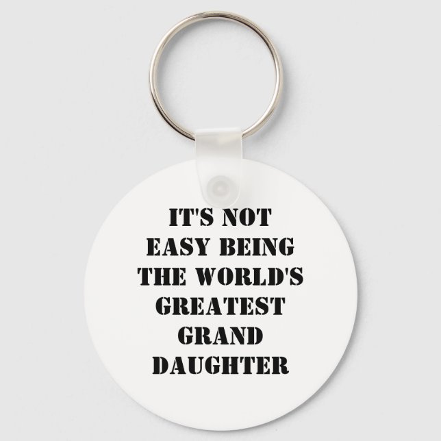 Granddaughter Keychain (Front)