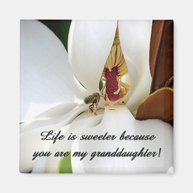 Granddaughter Love Magnet (Front)