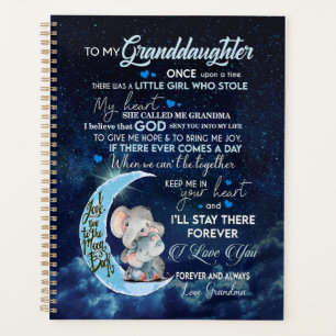 Granddaughter Lovers Letter To My Granddaughter Planner