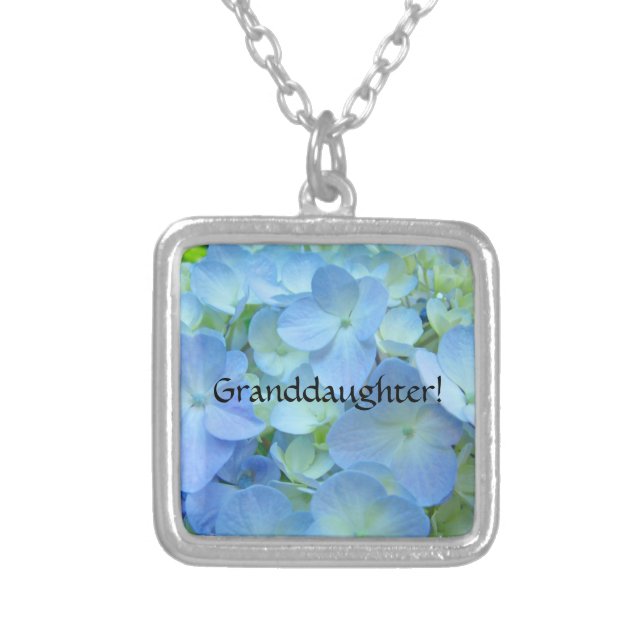 Granddaughter necklace Christmas Gifts Grandparent (Front)