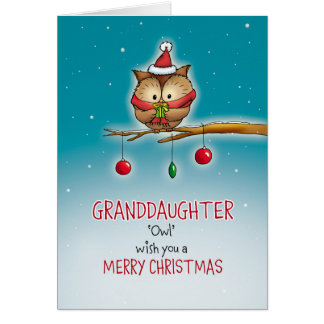 Merry Christmas Granddaughter Gifts on Zazzle