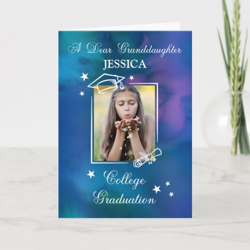 Granddaughter Personalize College Graduation Quote