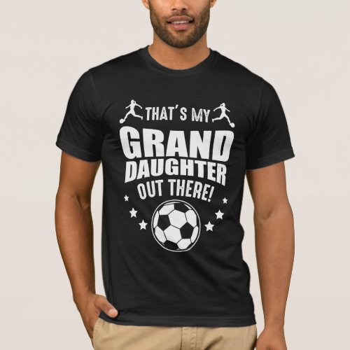 GranddaughterSoccer Girl Proud Grandparents T_Shirt