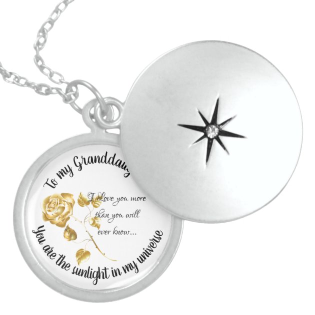 Granddaughter shop locket necklace