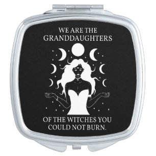 Granddaughters of the Witches You Could Not Burn I Compact Mirror