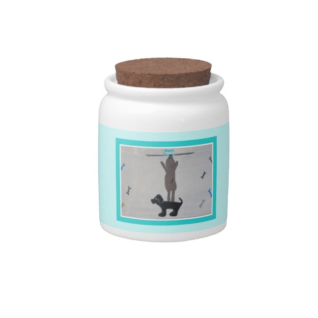granddog treat jar (Front)