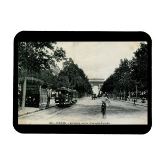Grande Armée Paris France 1908 Vintage Style Magnet