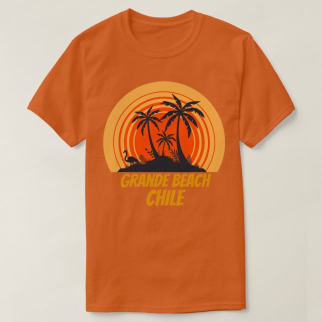 Grande Beach for people who like beach vacations s T-Shirt (Design Front)