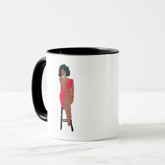 Grande Diva Mug Personalized Mug (Front Left)