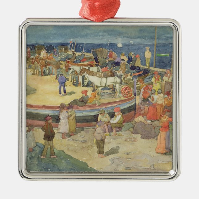 Grande Marina, Capri Metal Ornament (Front)