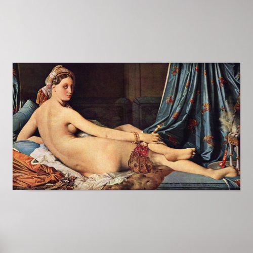 Grande Odalisque by Ingres _ Poster