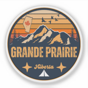 Grande Prairie, Alberta Sticker