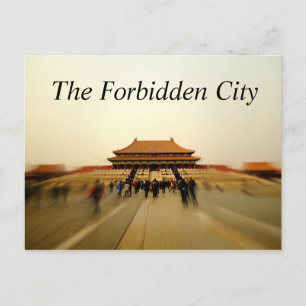 Grandeur of the Forbidden City Postcard