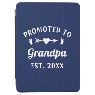 Grandfather Abuelo Gramps Papa Promoted To Grandpa iPad Air Cover