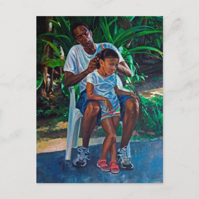 Grandfather and Child 2010 Postcard (Front)