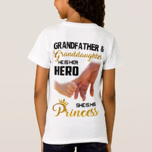 Grandfather and Granddaughter T-Shirt