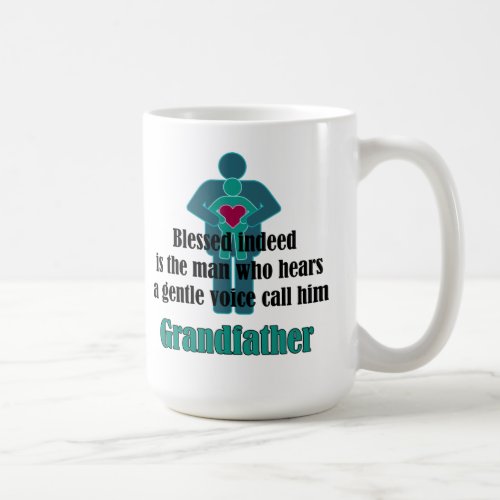 Grandfather Blessed Indeed Fathers Day Mug
