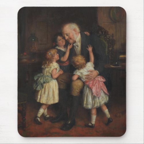 Grandfather by Joseph Clark Mouse Pad