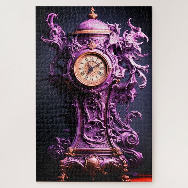 Grandfather Clock Jigsaw Puzzle (Vertical)