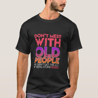 Grandfather Dad Funny Daddy Joke Grandpa Men Husba T-Shirt