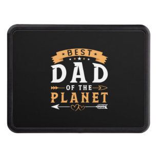 Grandfather Gift   Best Dad Of The Planet Hitch Cover