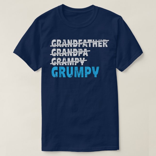 Grandfather Grandpa Grampy Grumpy for Men  T-Shirt (Design Front)
