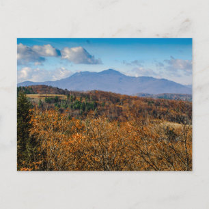 Grandfather Mountain in Fall, North Carolina Postcard