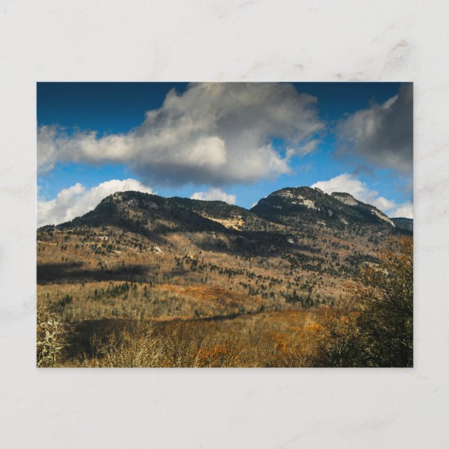 Grandfather Mountain in Fall, North Carolina Postcard (Front)