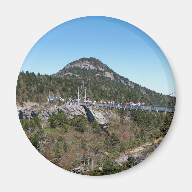 Grandfather mountain magnet (Front)