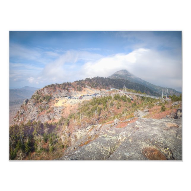 Grandfather Mountain Photo Print (Front)