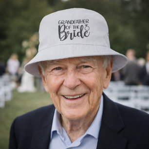 Grandfather of the Bride Bucket Hat