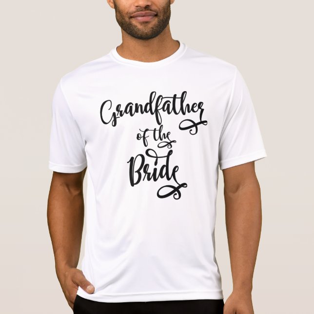 Grandfather of the Bride T-Shirt (Front)