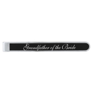 "Grandfather of the Bride" Tie Bar