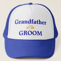 Grandfather of the Groom cap