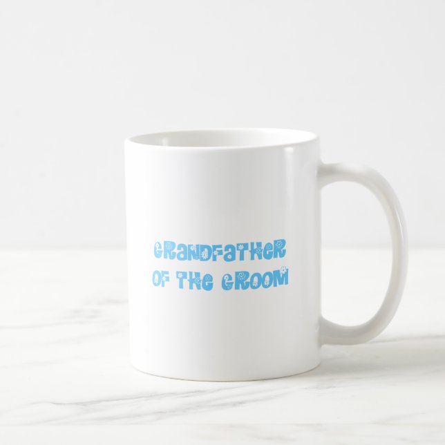 Grandfather of the Groom Coffee Mug (Right)