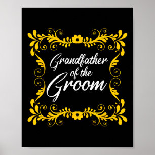 Grandfather Of The Groom Matching Bachelorette Par Poster