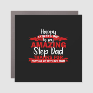 Grandfather Quotes   Amazing Step Daddy Car Magnet