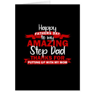 Grandfather Quotes   Amazing Step Daddy Card