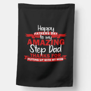 Grandfather Quotes Amazing Step Daddy House Flag