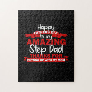 Grandfather Quotes Amazing Step Daddy Jigsaw Puzzle