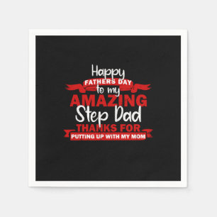 Grandfather Quotes   Amazing Step Daddy Napkins