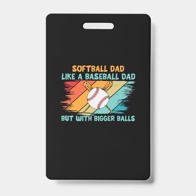 Grandfather Quotes | Baseball Dad Definition Badge (Front)