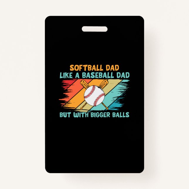 Grandfather Quotes | Baseball Dad Definition Badge (Front)