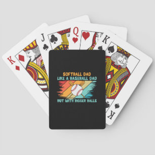 Grandfather Quotes   Baseball Dad Definition Poker Cards