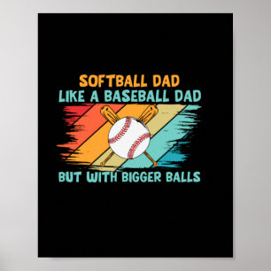Grandfather Quotes Baseball Dad Definition Poster