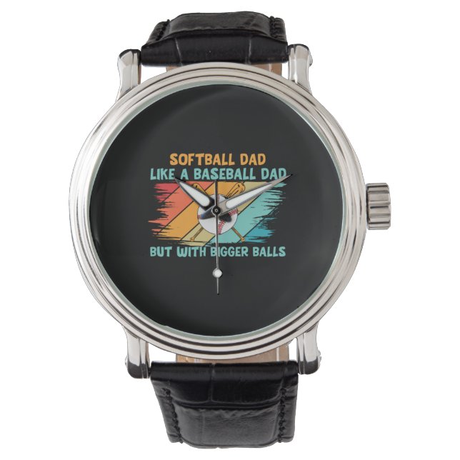 Grandfather Quotes | Baseball Dad Definition Watch (Front)